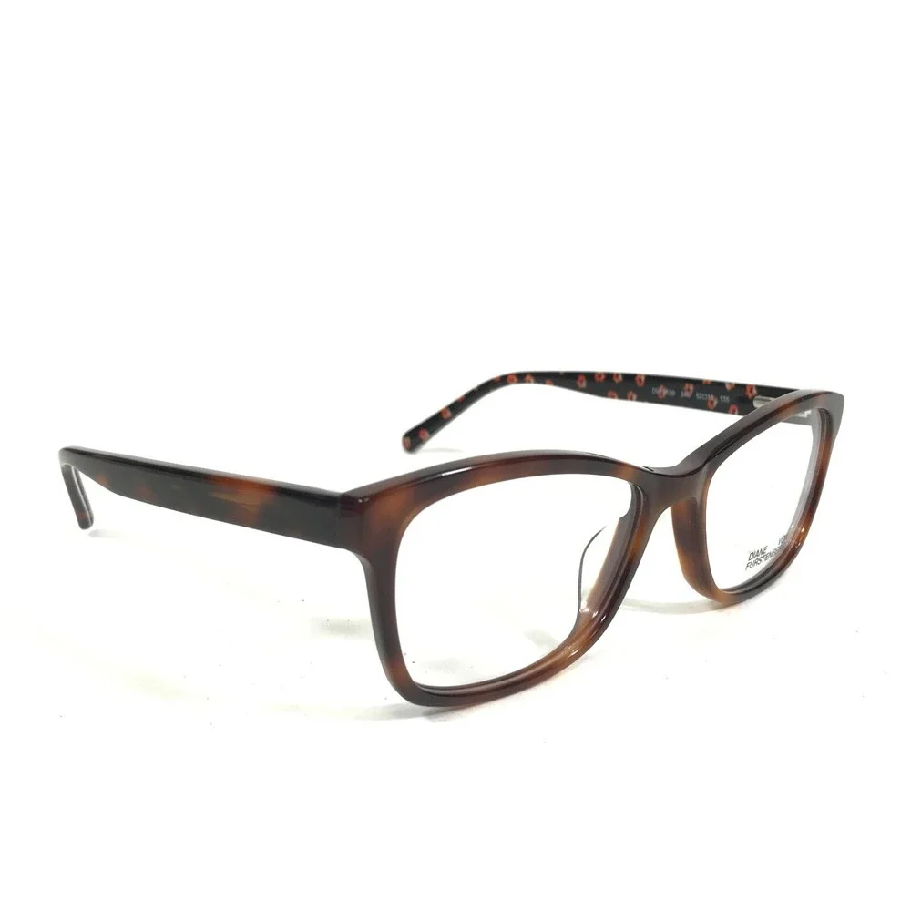 Diane von Furstenberg Eyeglasses Frames DVF5129 240 Tortoise Floral 52-16-135